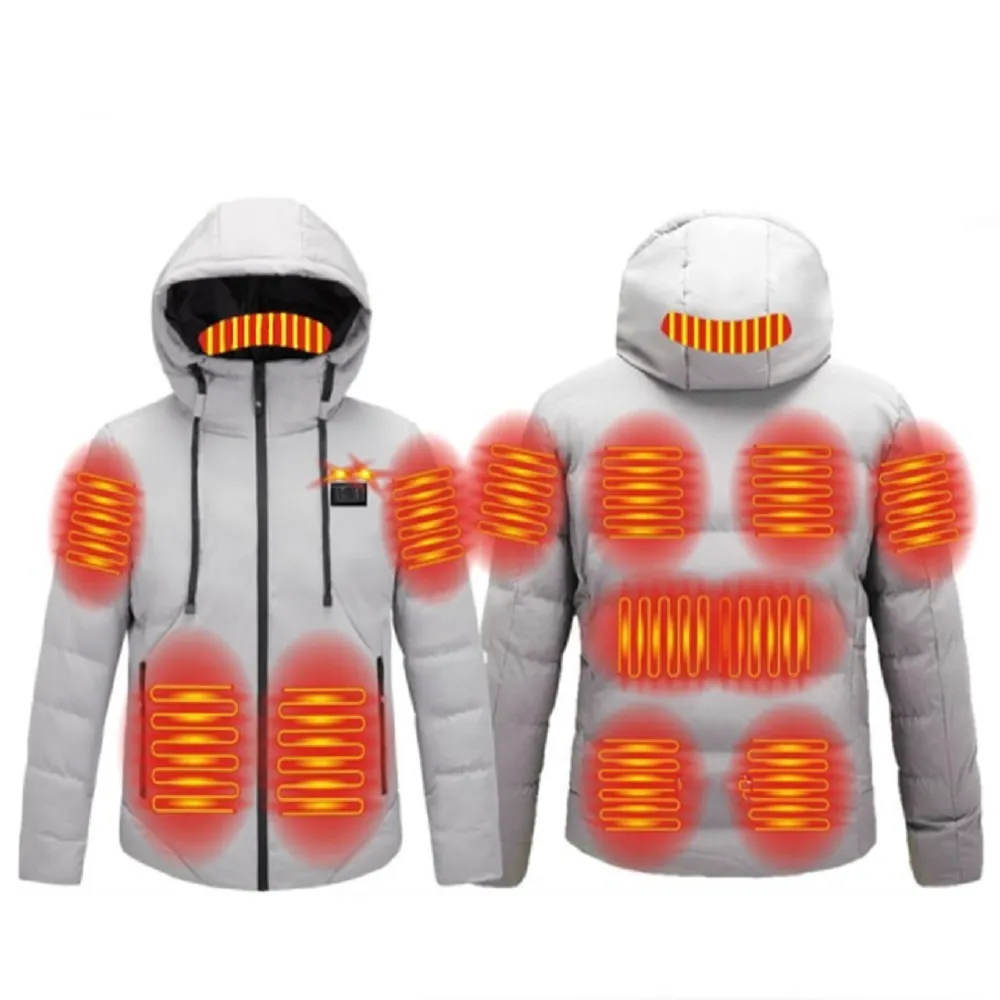 11 Areas Heated Vest men and women smart jacket