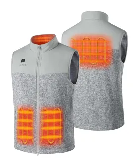 Augusta Men's Heated Sweater Fleece Vest (Apparel Only)