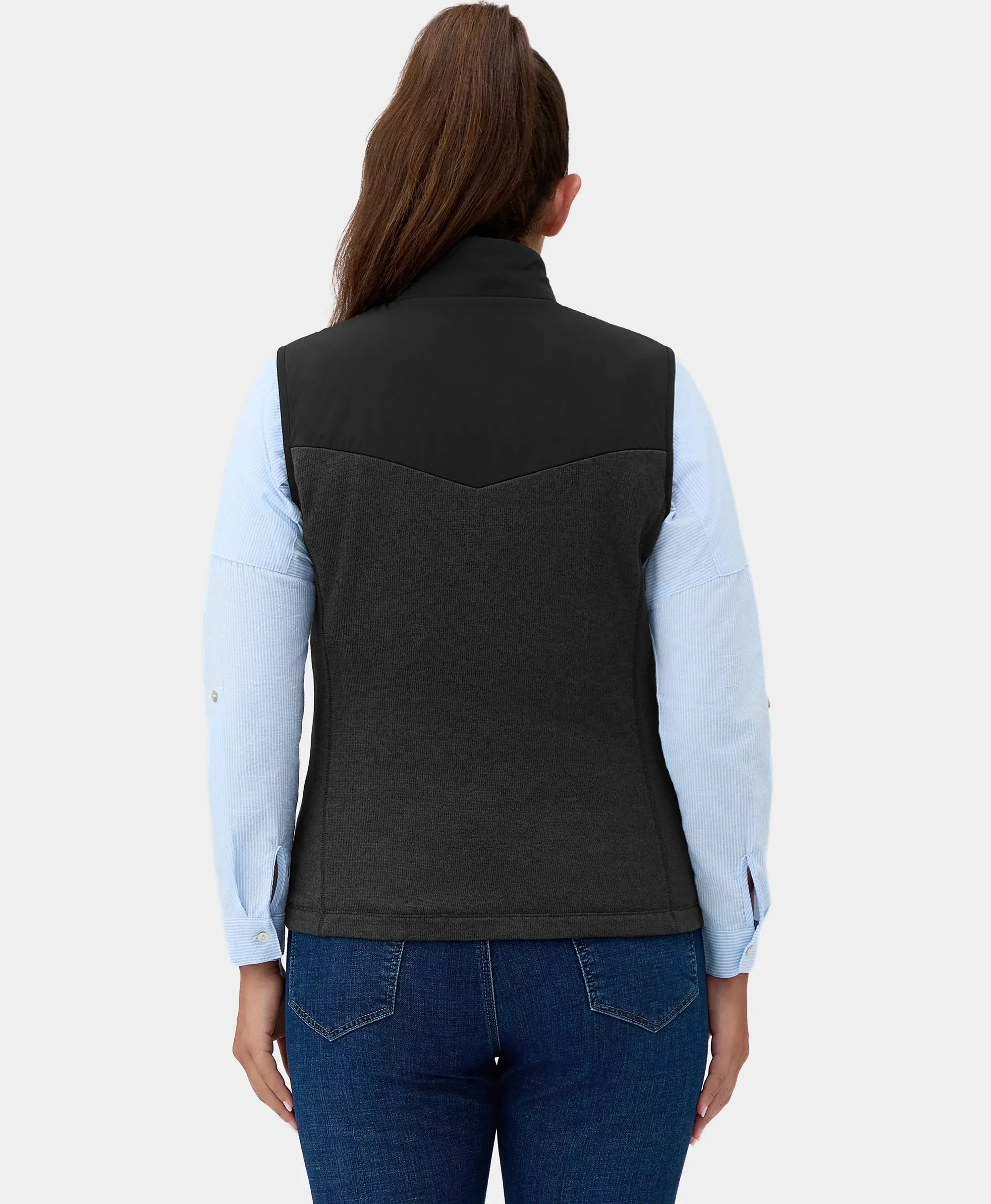 Augusta Women's Heated Sweater Fleece Vest (Apparel Only)