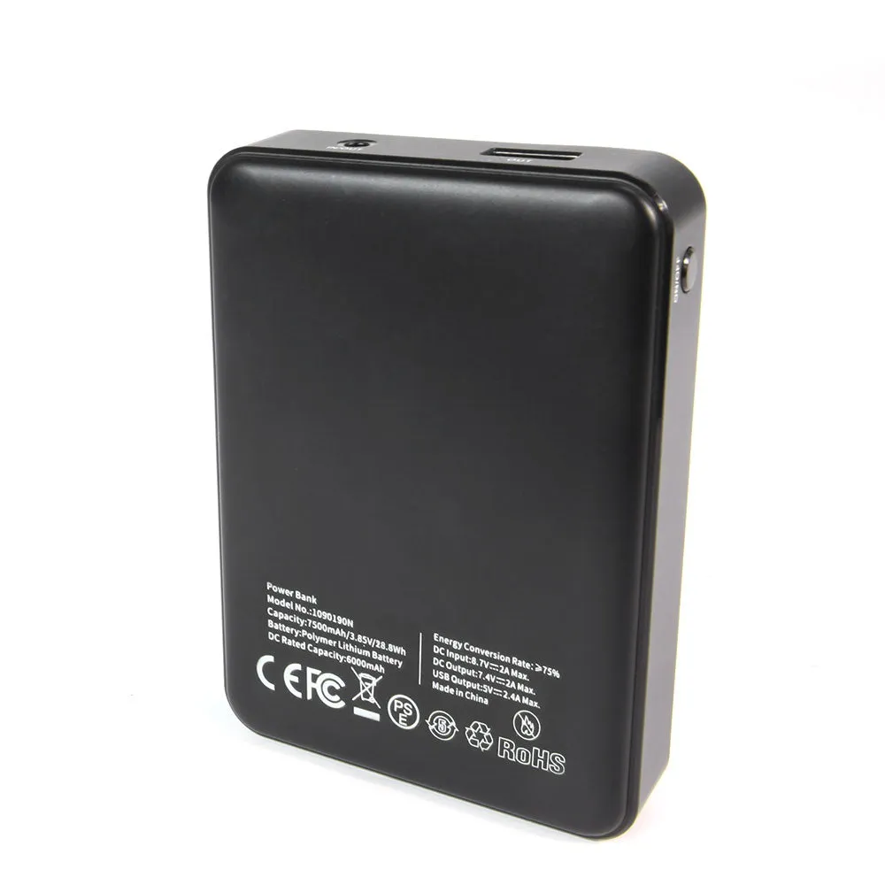 DUKUSEEK 7.4V 7500mah Lipo Battery for DUKUSEEK Heated Vest and Heated Jacket