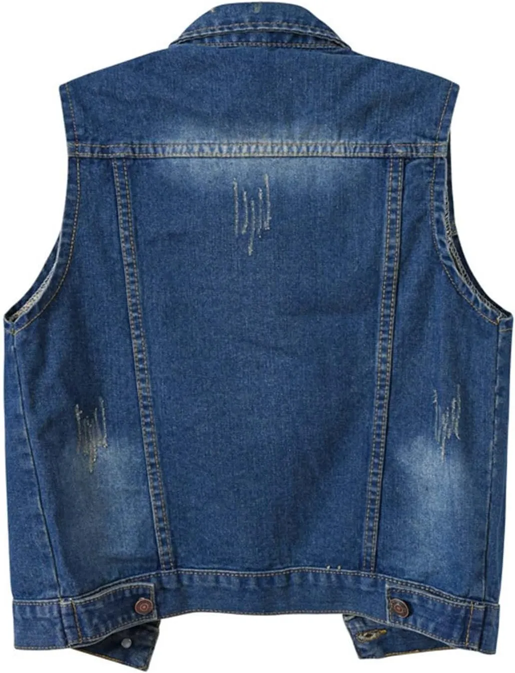 Jean Vest Top for Women 2025 Trendy Plus Size Sleeveless Denim Jacket Comfy Casual Classic Cute Cropped Jackets Coats