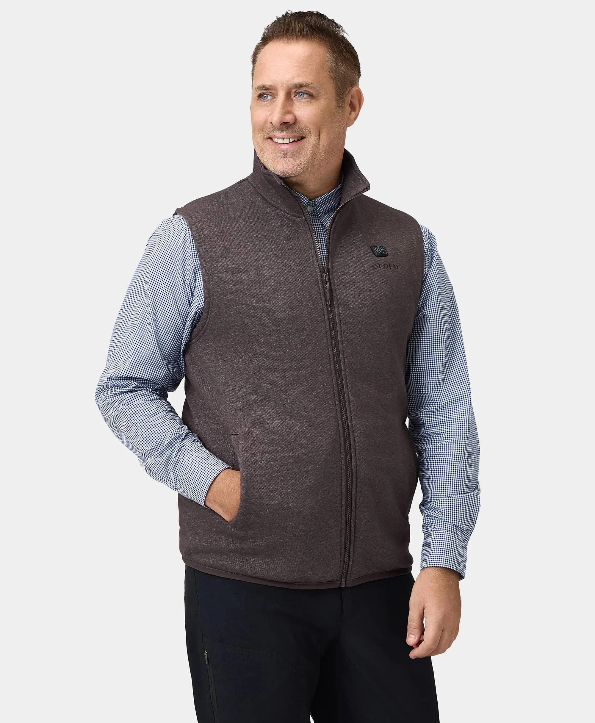 Men's Heated Fleece Vest (Apparel Only)