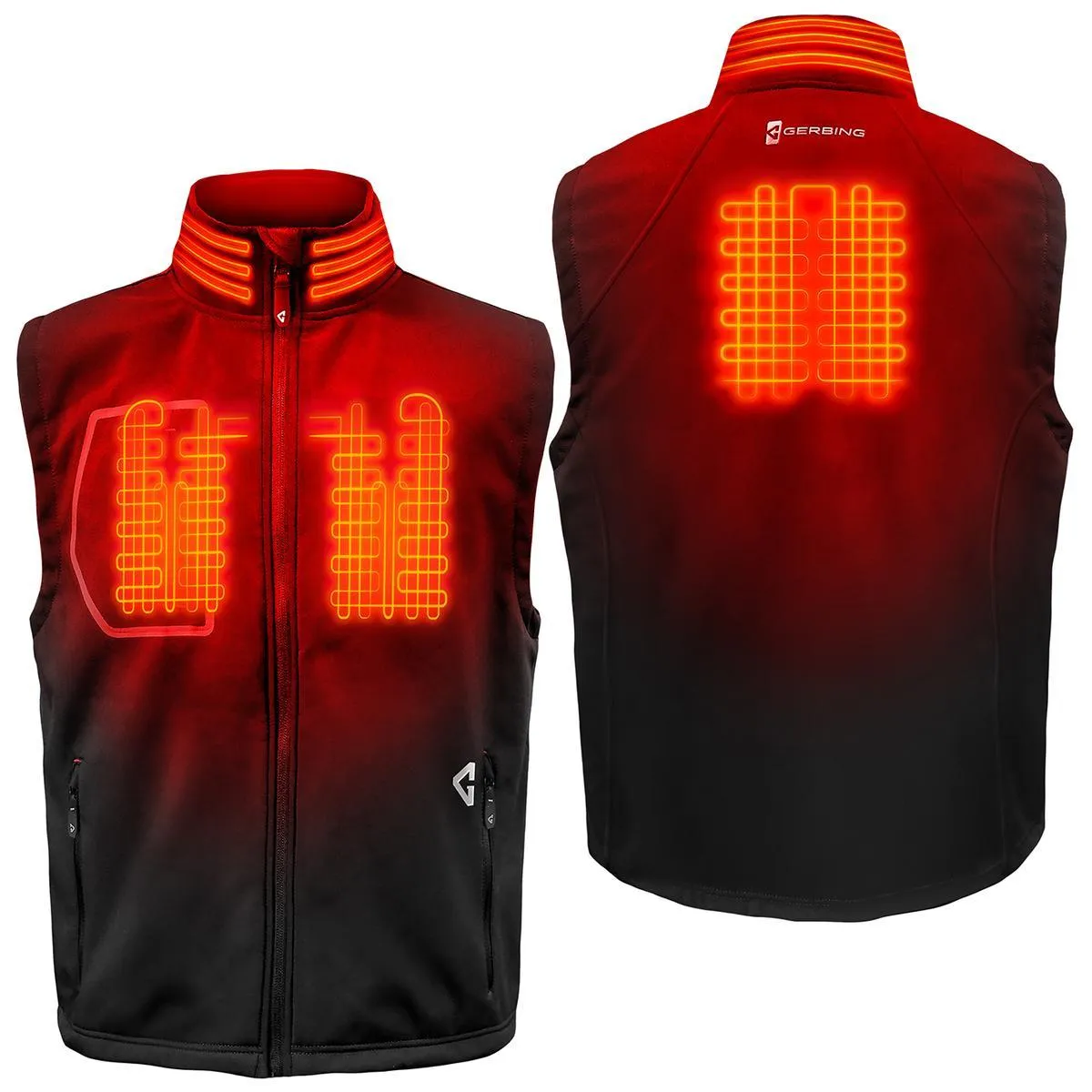 Open Box Gerbing 7V Men's Torrid Softshell Heated Vest 2.0