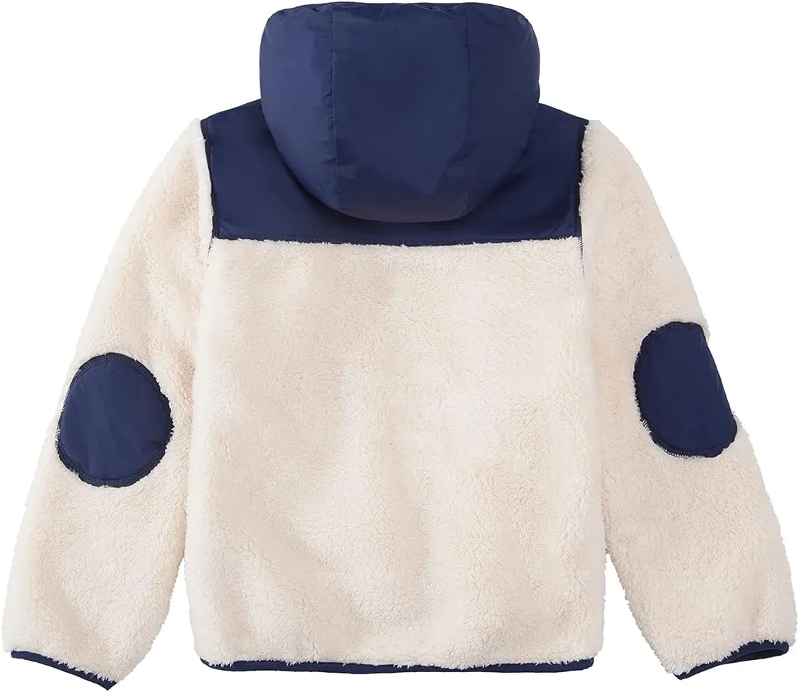 Rokka&Rolla Boys' Hooded Sherpa Fleece Lined Jacket