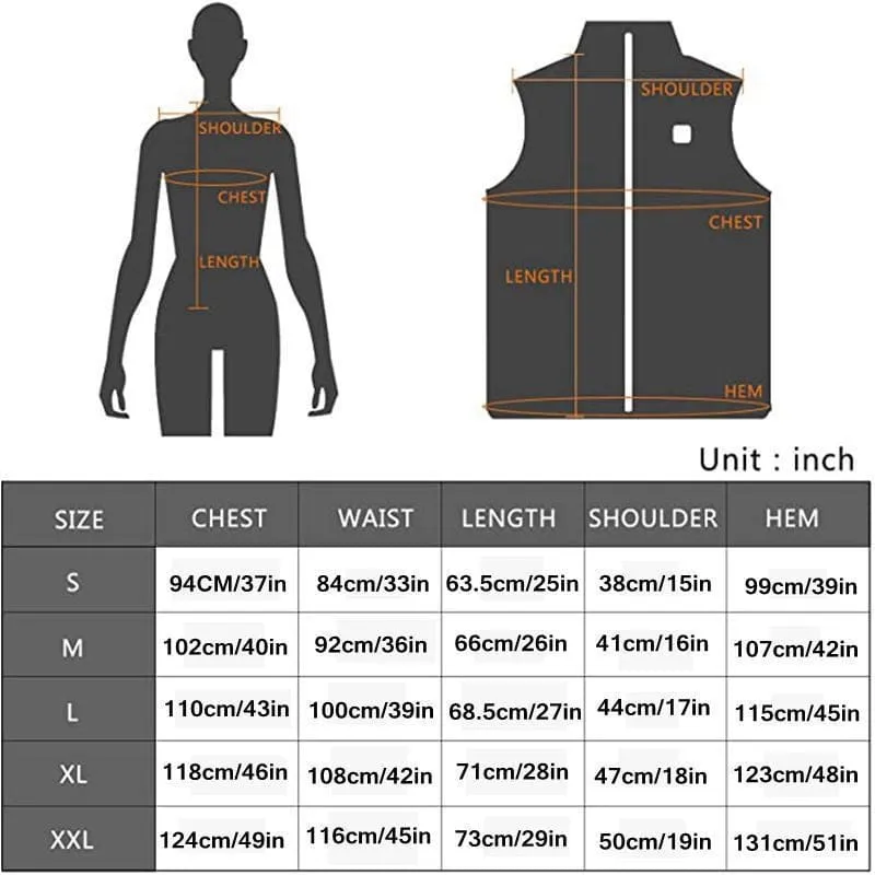 Women's Usb Heated Sleeveless Jacket for Style and Comfort
